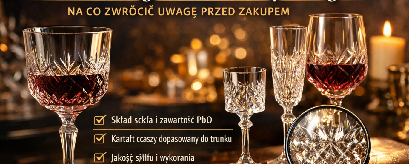kieliszki kryształowe