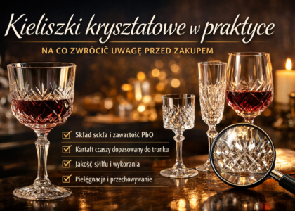 kieliszki kryształowe