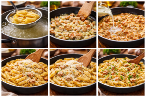 kolejne kroki zapiekanki