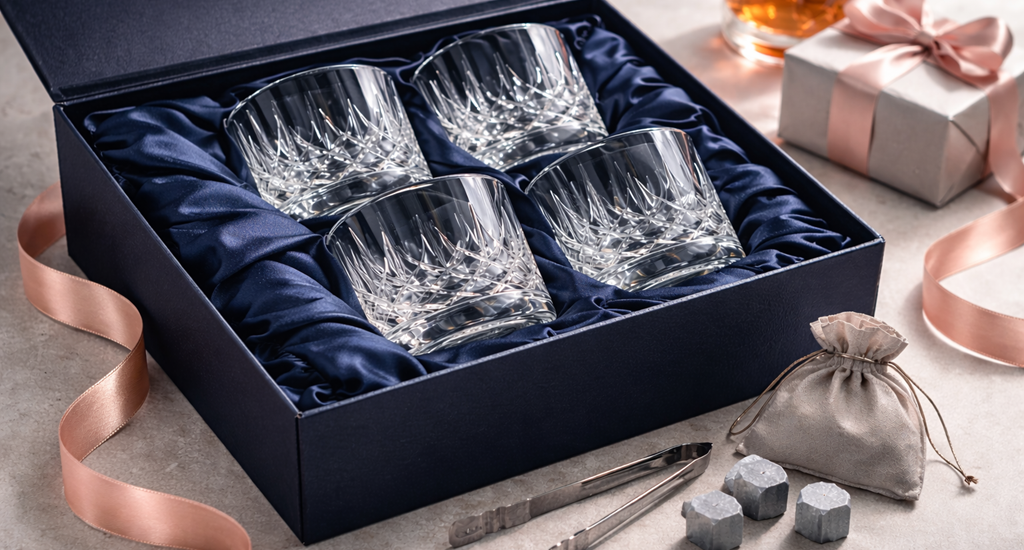 luksusowe szklanki do whisky komplet